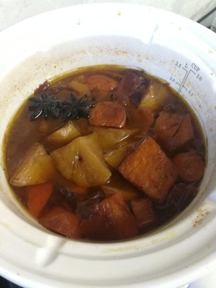 番茄土豆炖牛腩