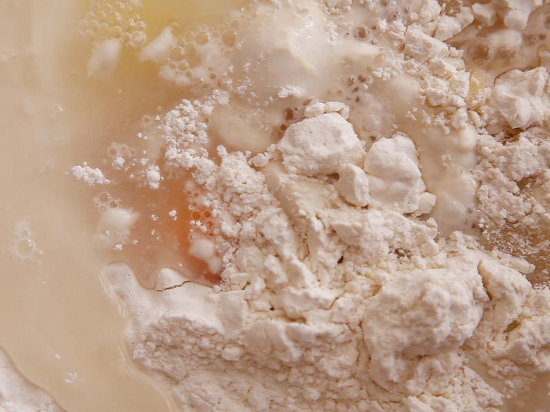 纯奶手撕吐司的做法 步骤1