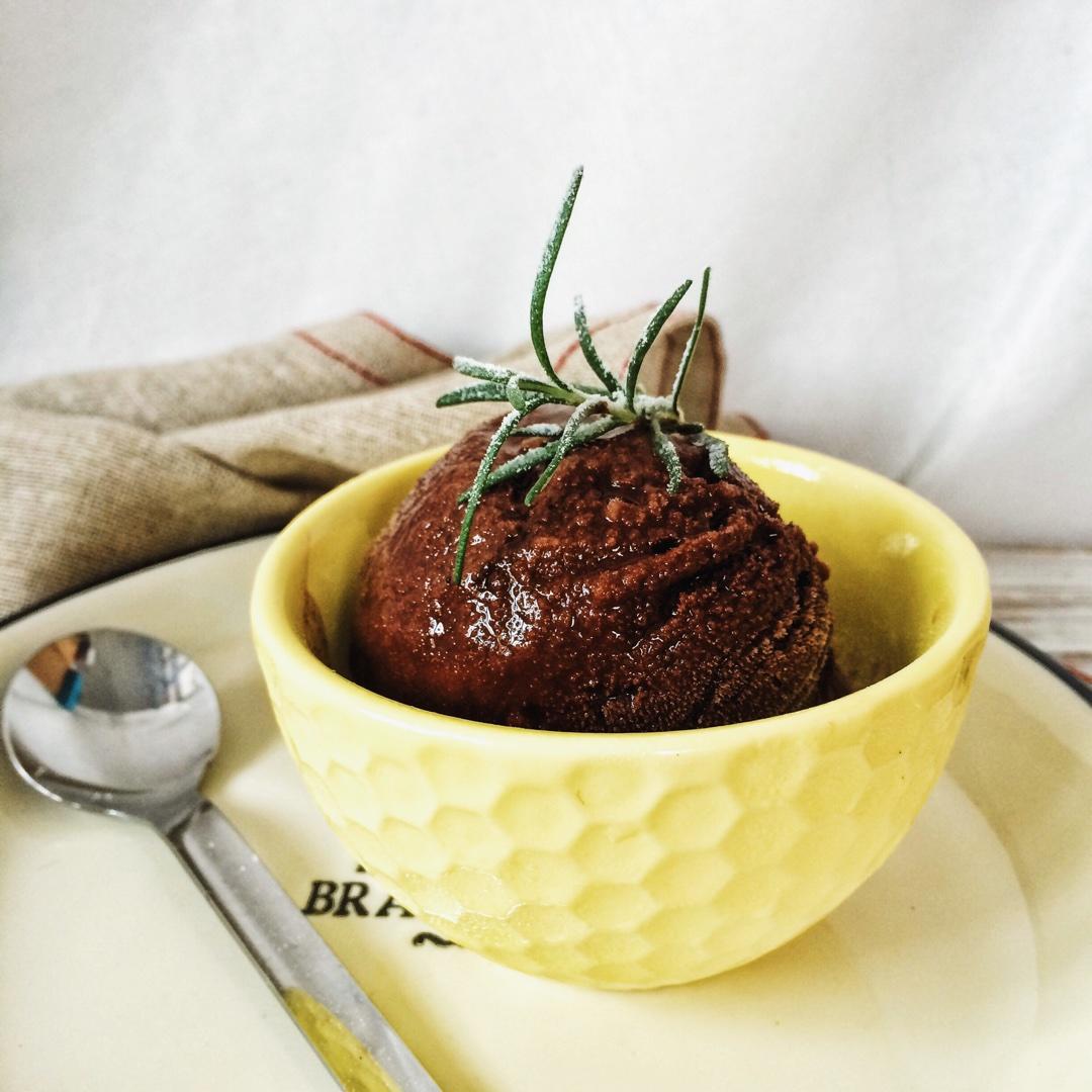 巧克力雪糕 chocolate sorbet——意式风味料理的做法
