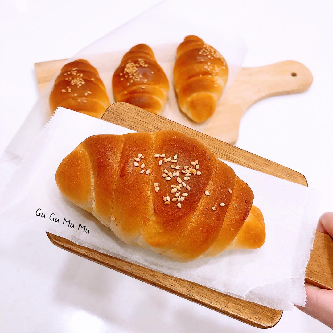 【视频食谱】错过一定后悔的日式盐面包