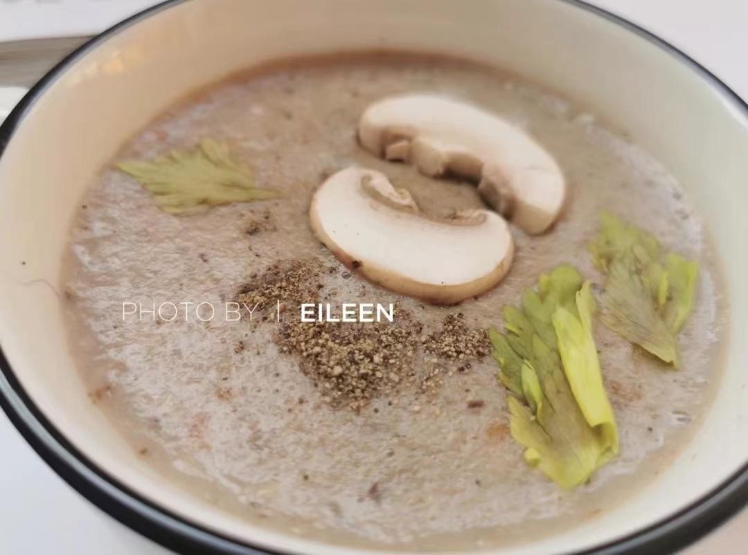 小美蘑菇浓汤的做法