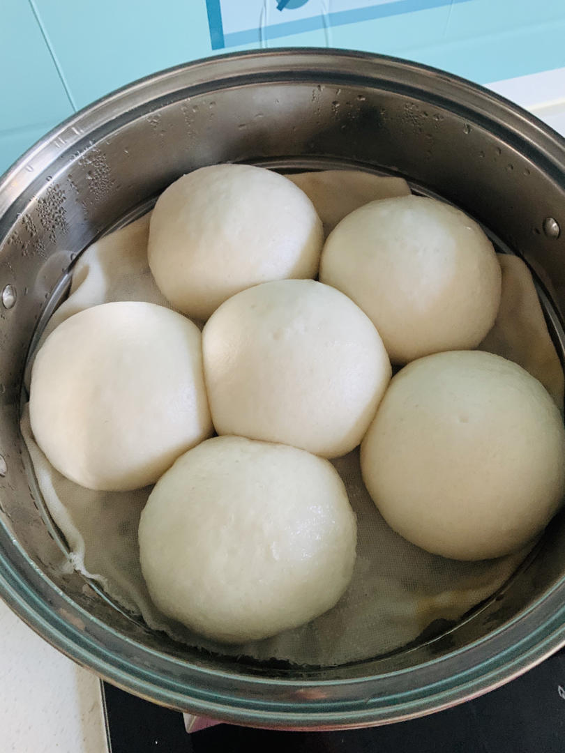 水光肌白面馒头 一次醒发快速版本 无任何添加剂