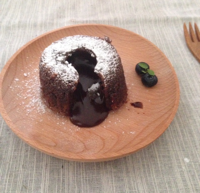 巧克力熔岩蛋糕 Chocolate Molten Lava Cake