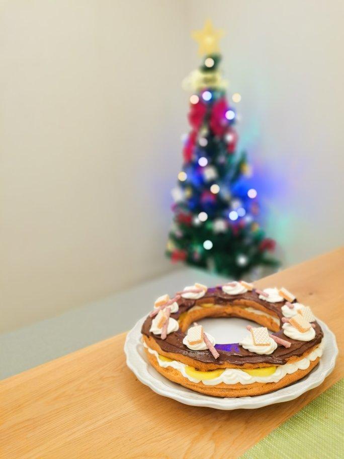 高颜值的花环泡芙