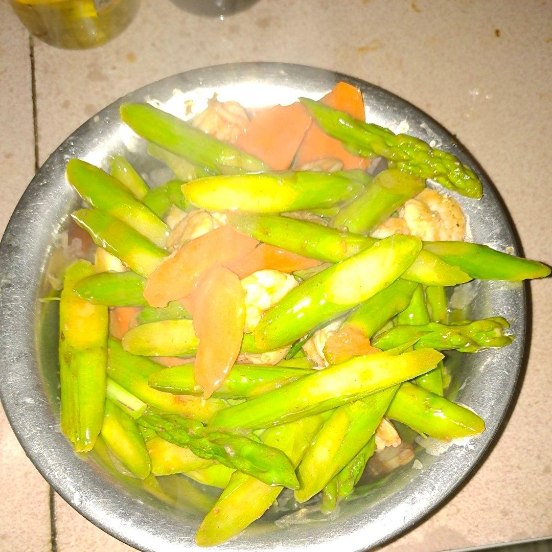 虾仁芦笋（清甜如初夏）