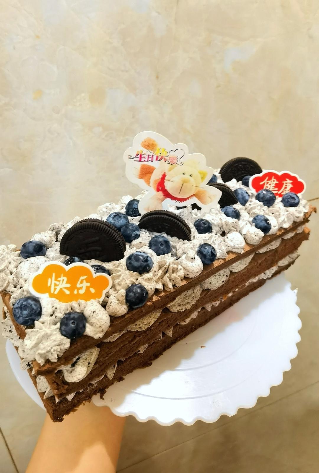 可可奥利奥咸奶油蛋糕