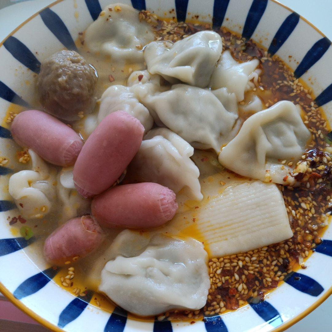 秘制酸汤饺子-最好吃没有之一