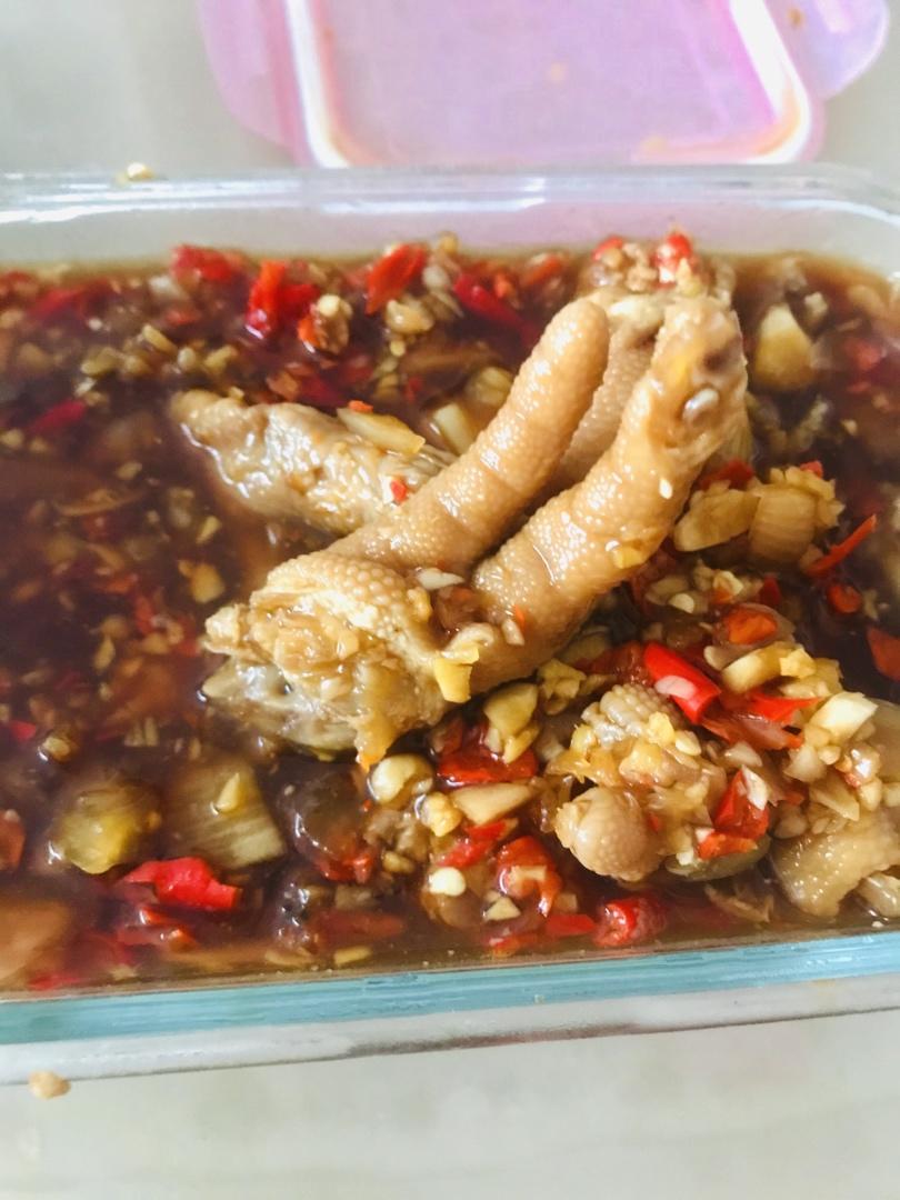 酱汁鸡爪（好吃到哭）