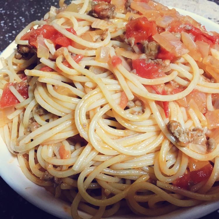 【番茄肉酱意面】