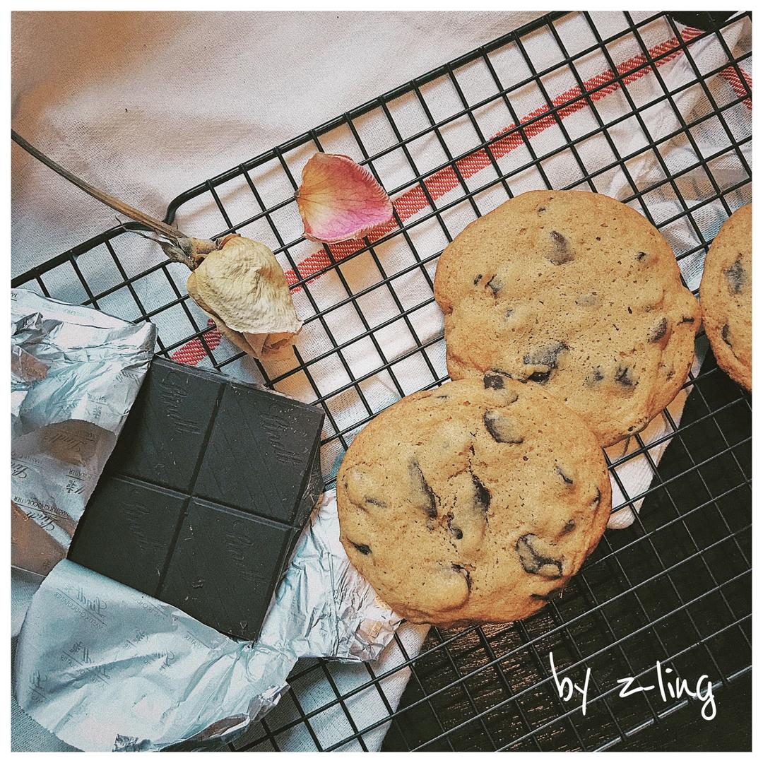 香草海盐巧克力大曲奇