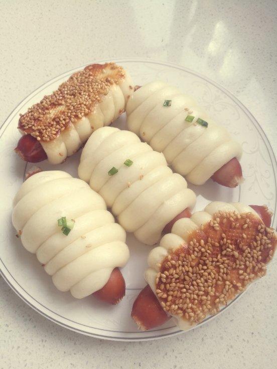 【热狗卷】馒头的花式吃法，你一定没想到！
