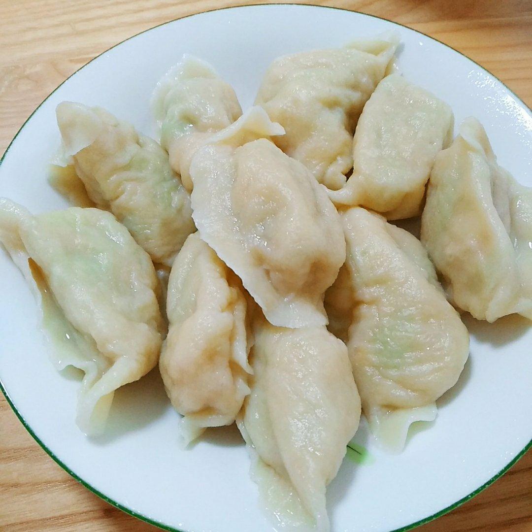 黄瓜虾仁饺子