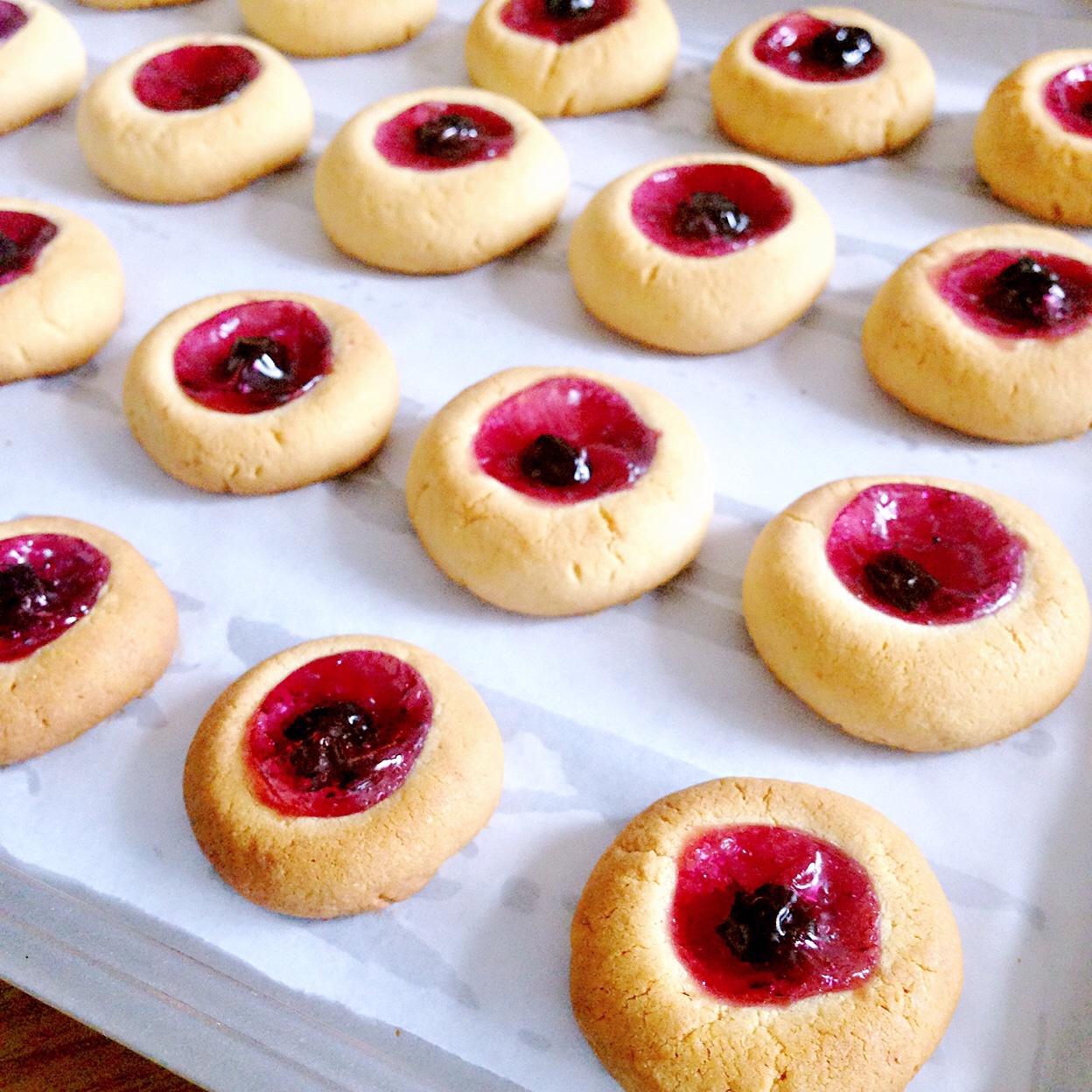 苏苏monchhichi做的特浓奶香果酱酥饼