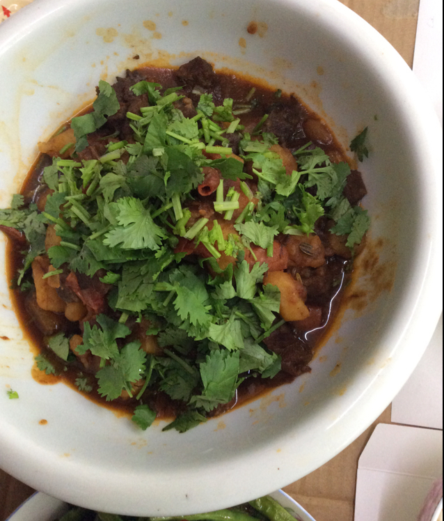 土豆番茄烧牛肉