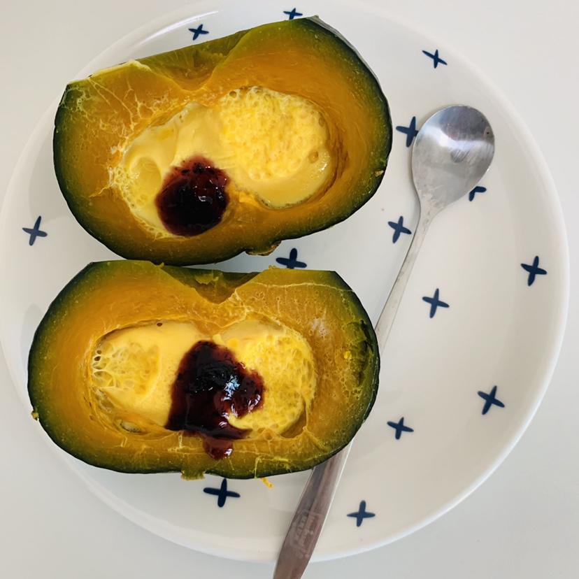 贝贝南瓜蒸蛋（懒人0失败）