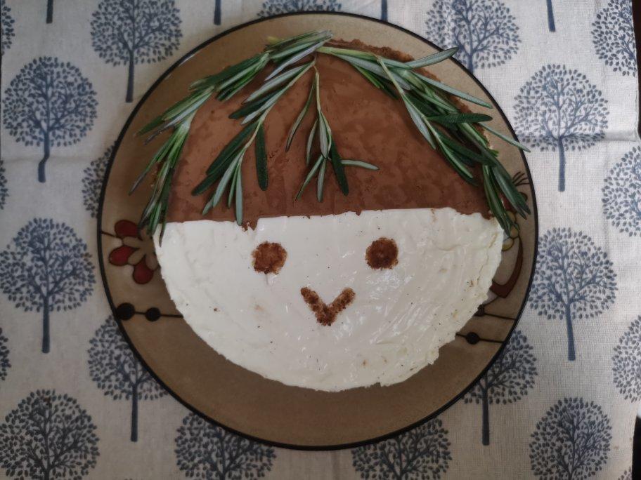 咖啡双层冻芝士蛋糕