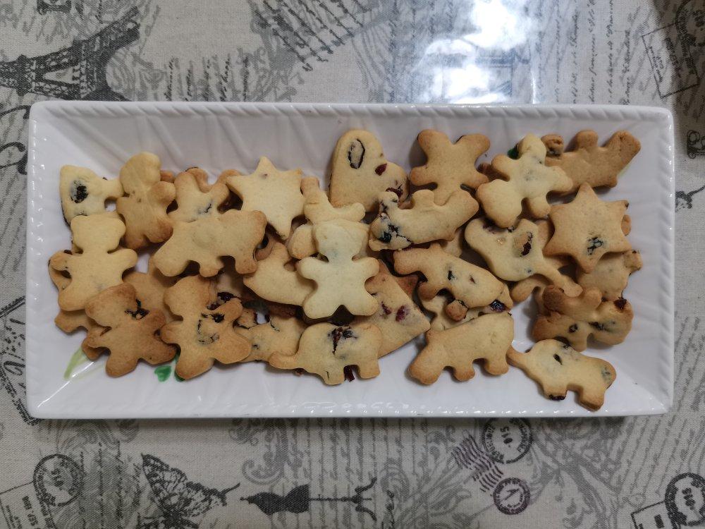 没有模具也能做的卡通饼干
