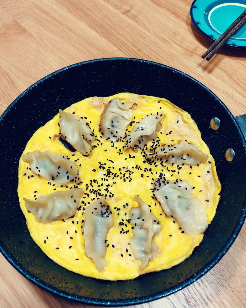 0失败的【抱蛋煎饺】速冻饺子🥟版