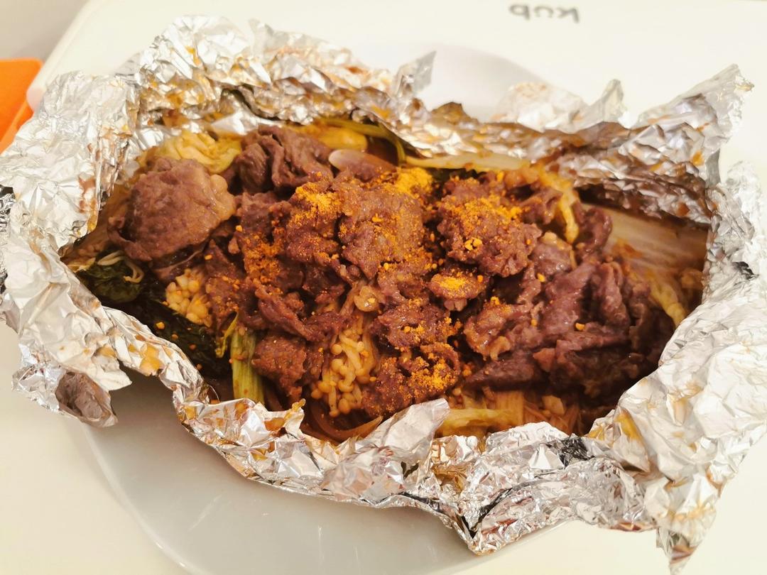 10分钟锡纸牛肉，不用刷锅