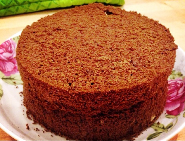 巧克力戚风蛋糕