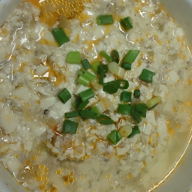 蒸豆腐饼