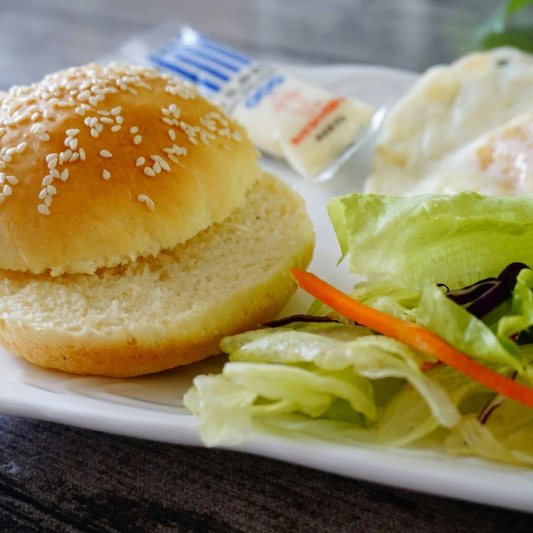 自制营养肉饼汉堡包