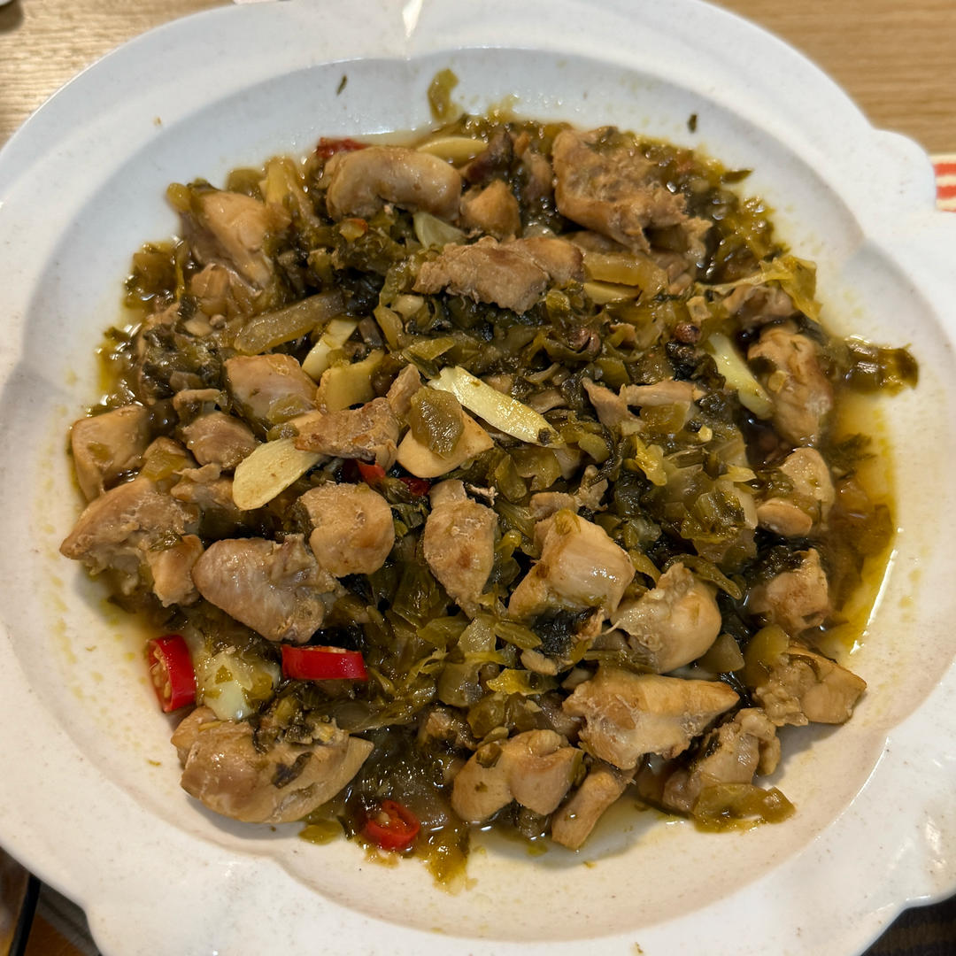酸菜鸡-味道不输酸菜鱼