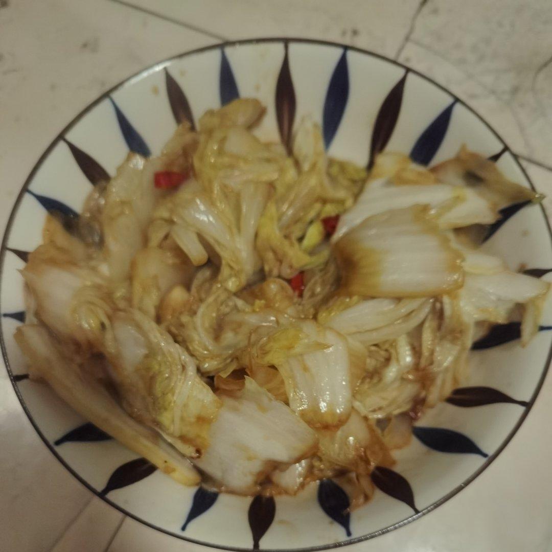 自制辣炒大白菜（娃娃菜）