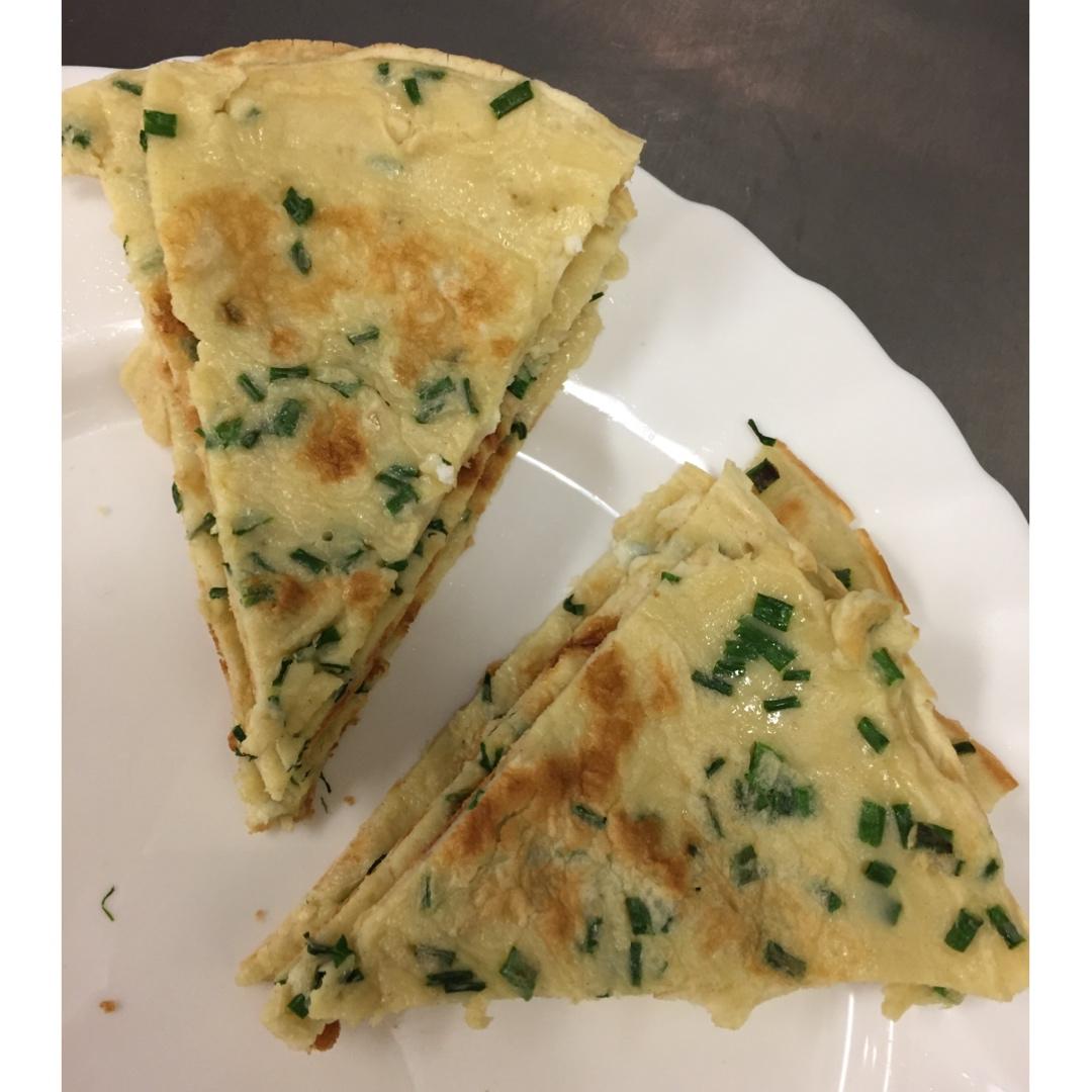 鸡蛋葱花饼