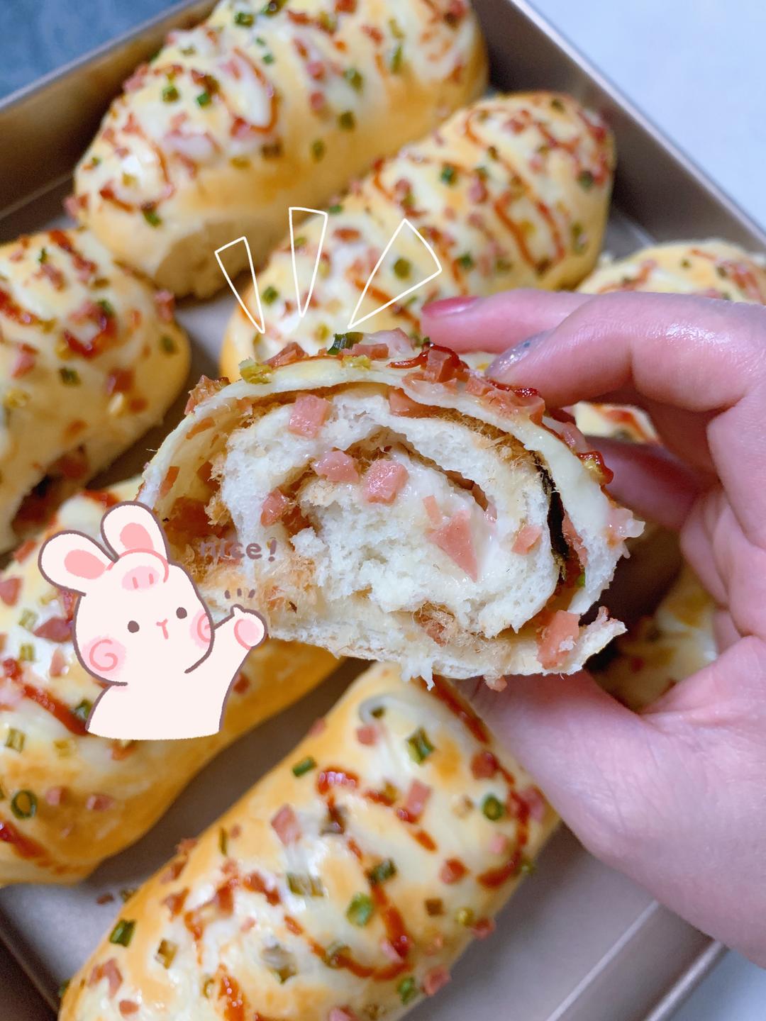 纯奶手撕吐司的做法 步骤1