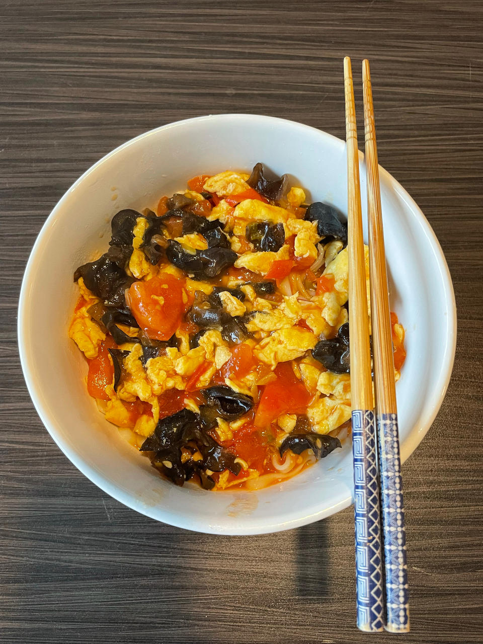 西红柿鸡蛋打卤面