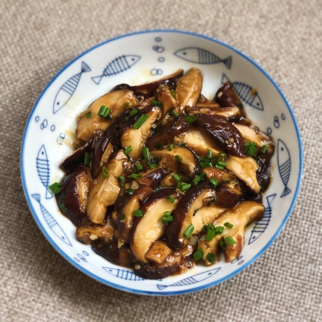 鲜美无比的蚝油香菇