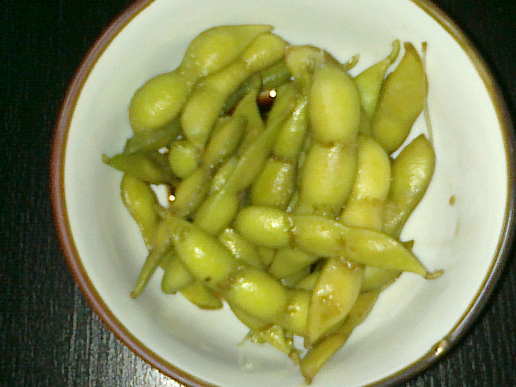 凉拌毛豆