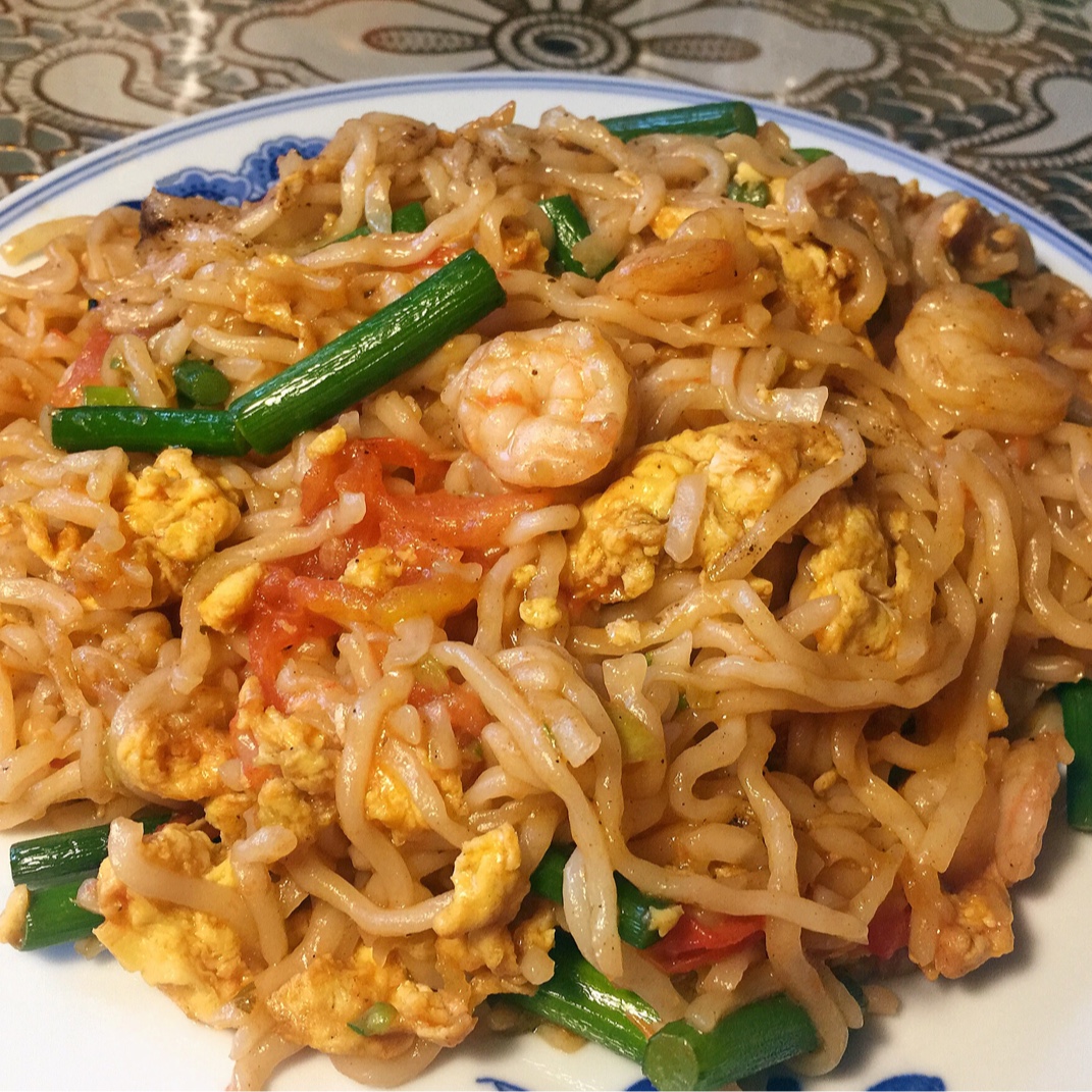 海鲜炒面