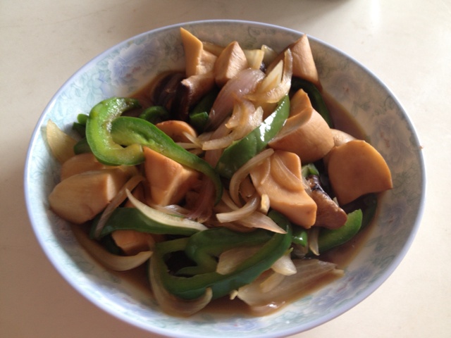 三杯杏鲍菇
