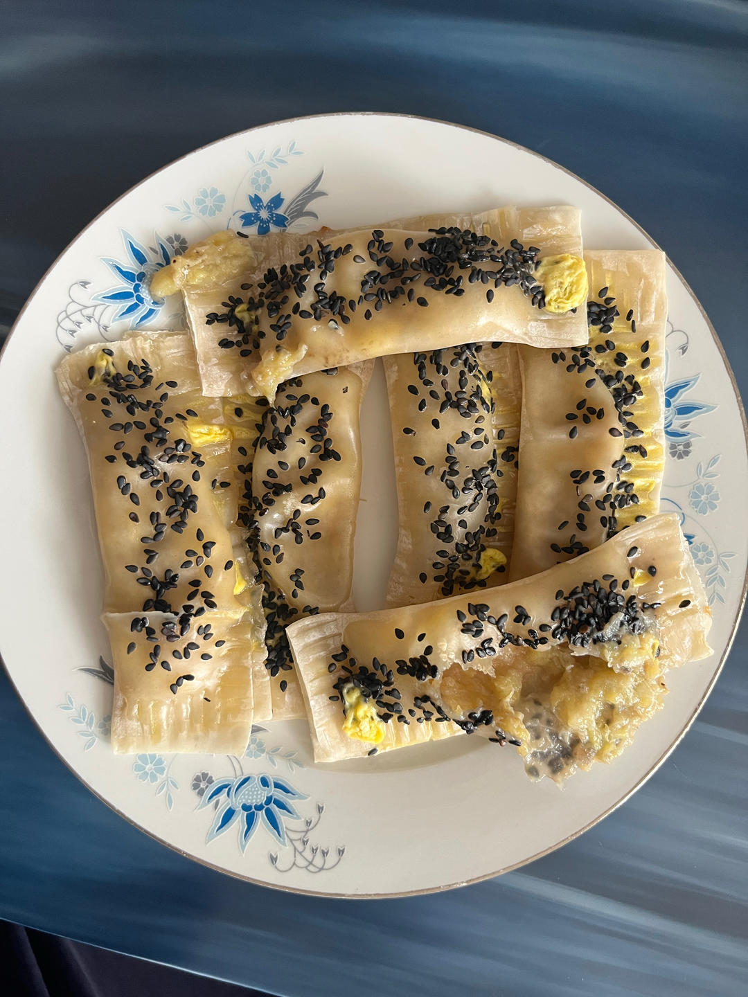 饺子皮香蕉派