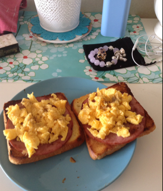 美式炒蛋 scrambled eggs