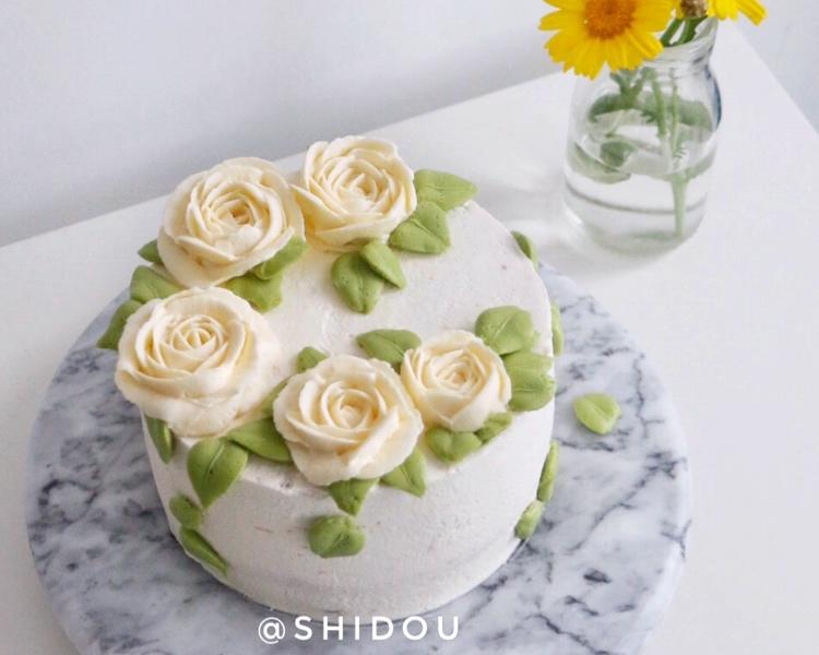 【红心】奶酪奶油霜➕柠香戚风的做法