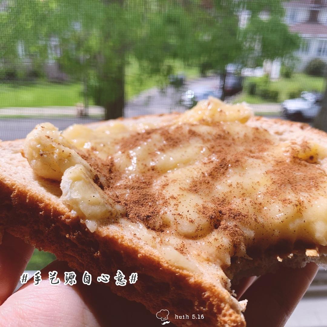 香蕉泥花生酱三明治（我的食欲稳定器）| 健康·三餐