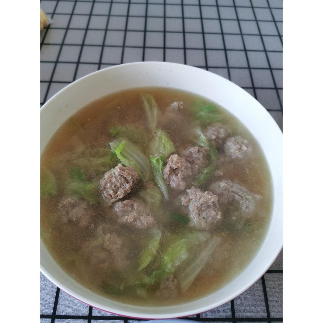 牛肉丸子汤