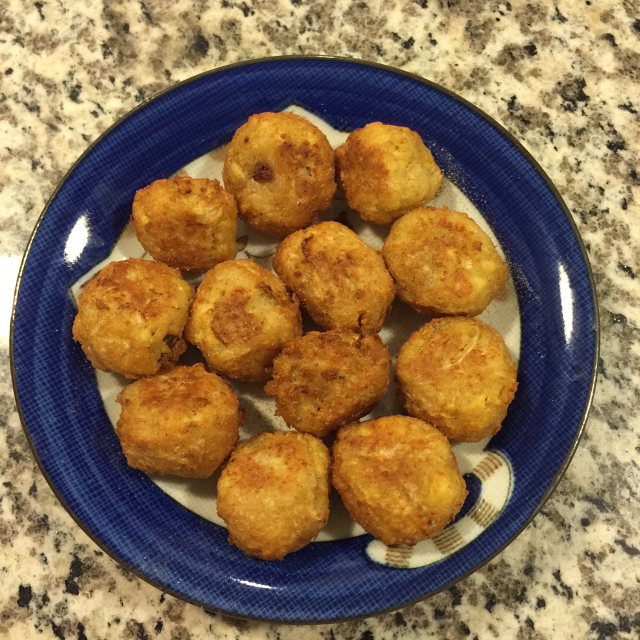 老丁的私房菜-素炸萝卜丸子