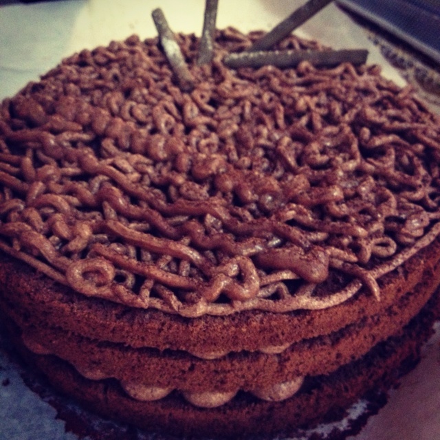 栗子巧克力蛋糕