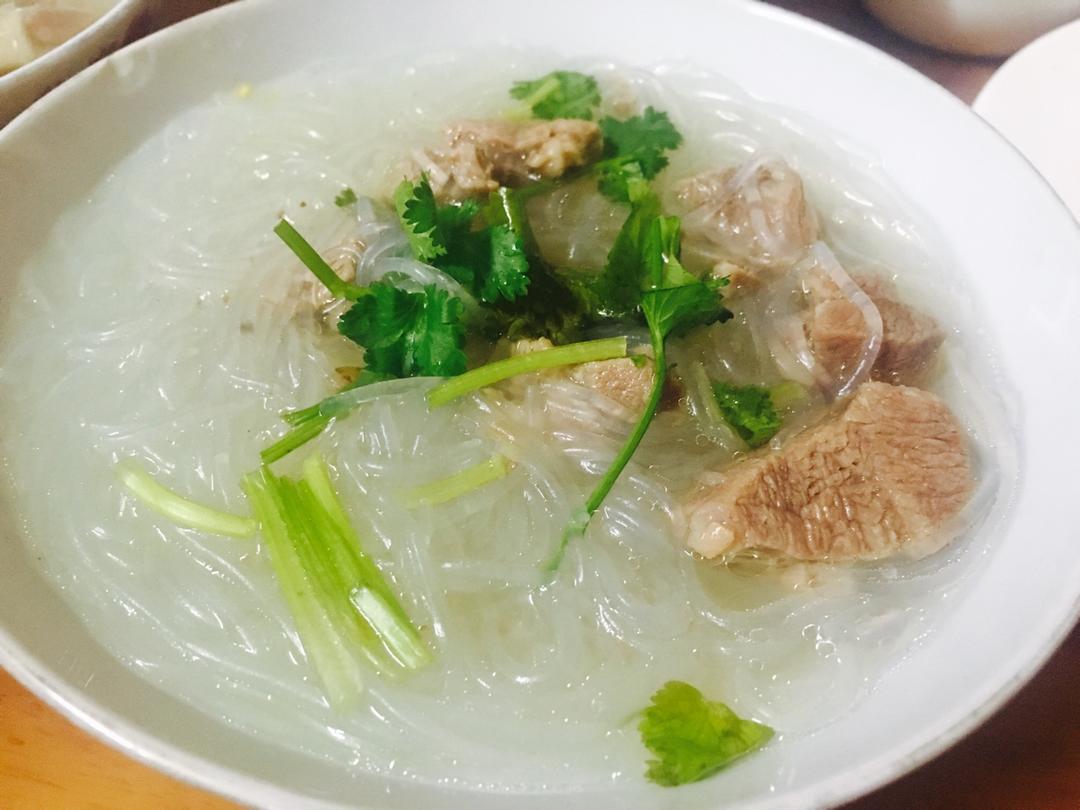 羊肉粉丝汤