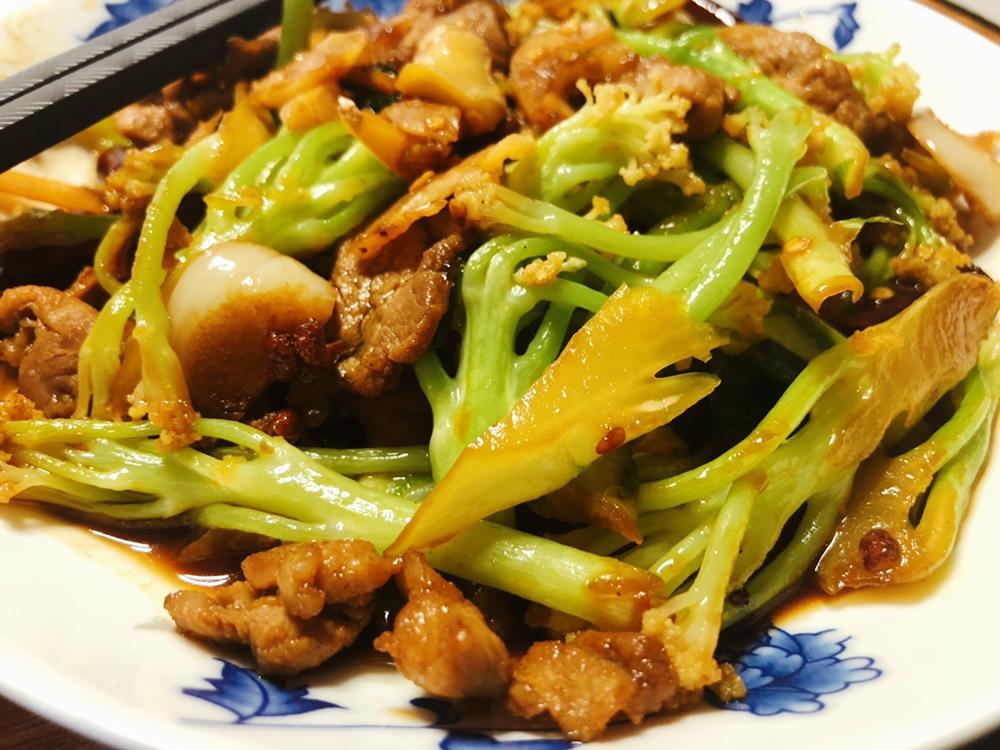 干锅有机花菜