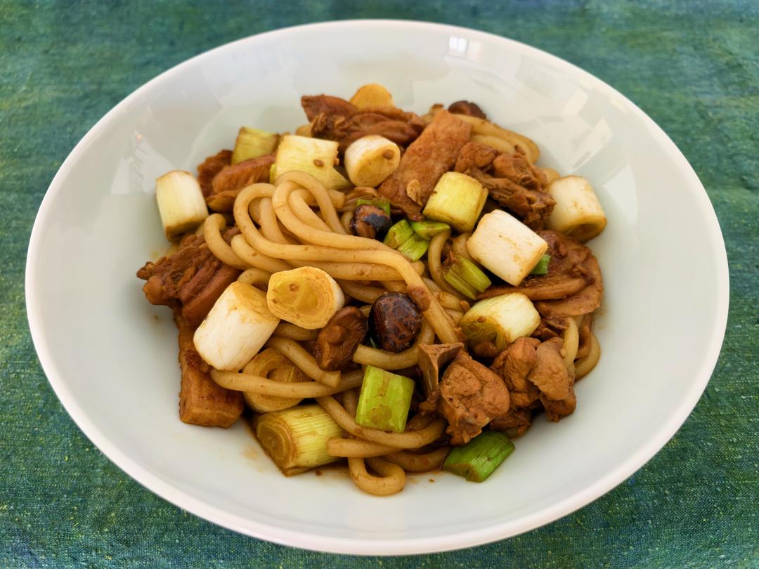 香麻了‼️葱烧鸡乌冬面🍜一口下去好吃到飞起