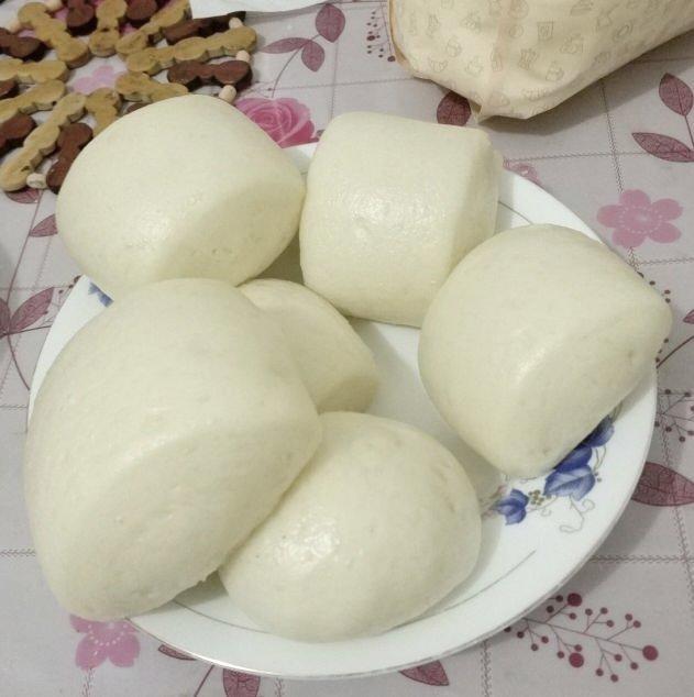 广式馒头（刀切，圆形。馒头。附视频。一次性发酵）