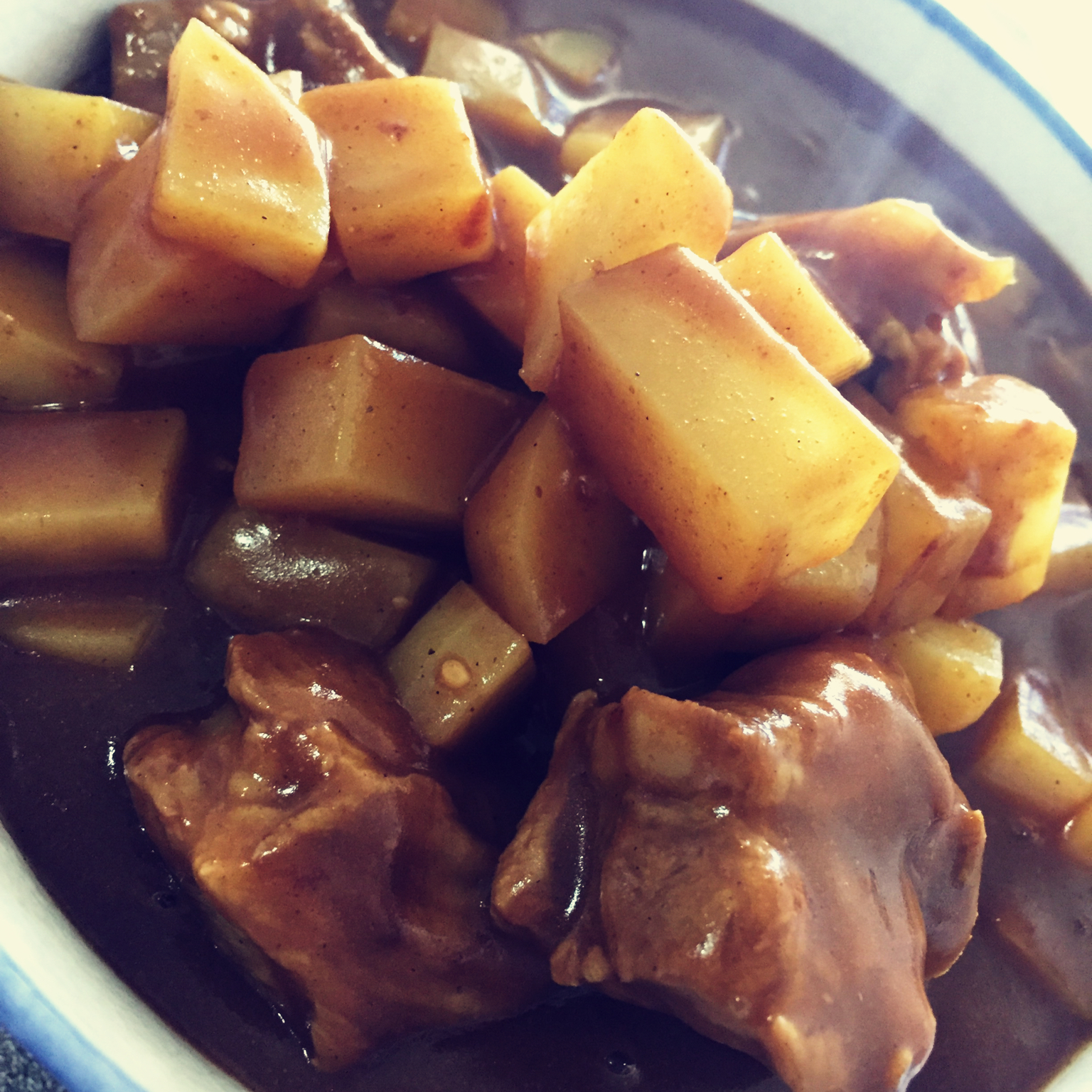 咖喱猪肉饭
