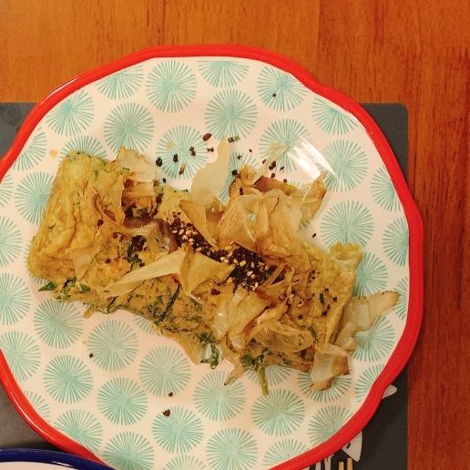 堂妈小厨——香椿芽厚蛋烧