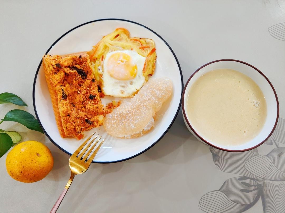 早餐饼(土豆丝饼、土豆丝鸡蛋饼)