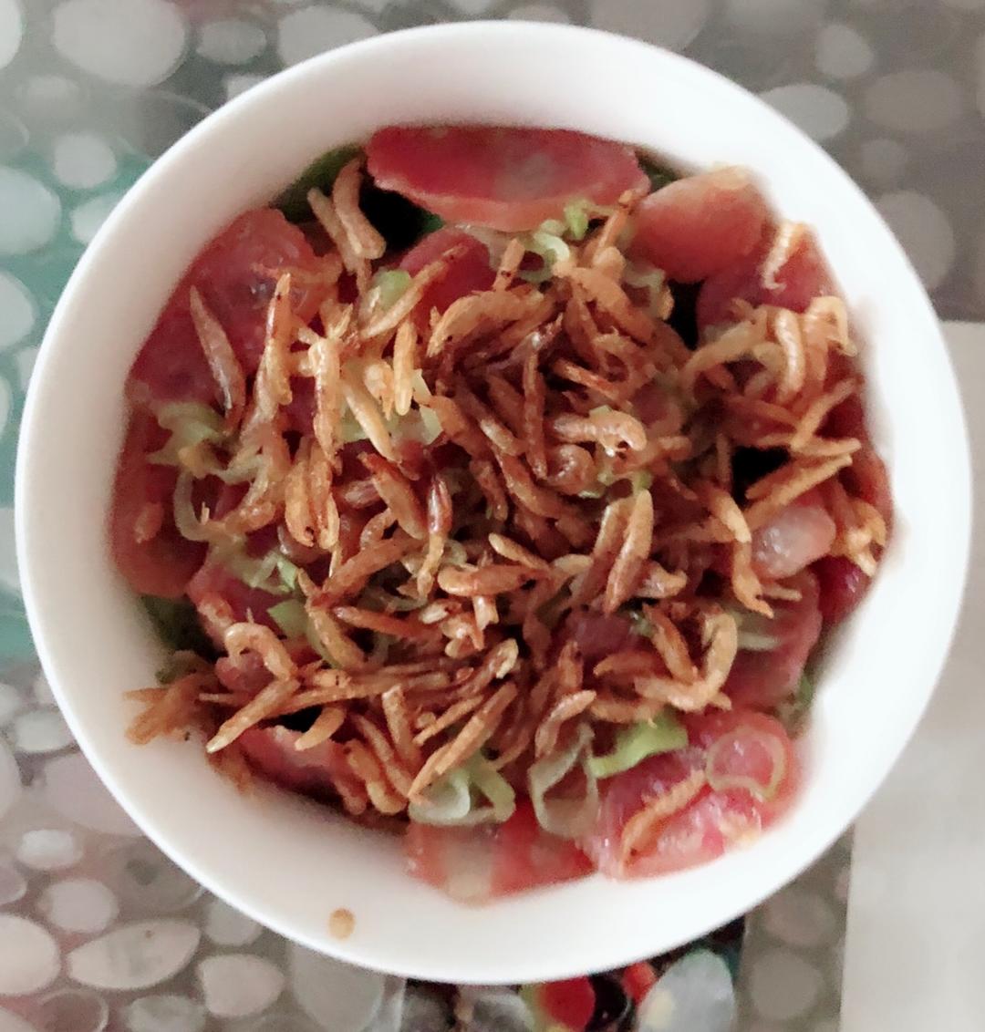 【丝瓜蒸香肠】鲜嫩美味傻瓜菜